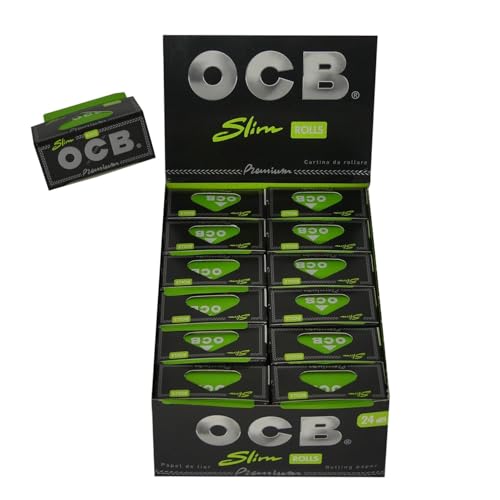 OCB OCB Lot de 24 rouleaux de papier à rouler fin de qualité supérieure