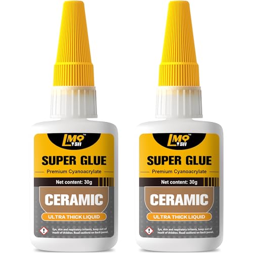 Ceramic Super Glue Liquid, Clear Instant CA Adhesive