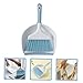 Beavorty Mini Broom and Dustpan Set for Easy Desktop and Car Cleaning Compact Lightweight and Convenient Home Cleaning Tool Pet Hair Office and Dorm Use