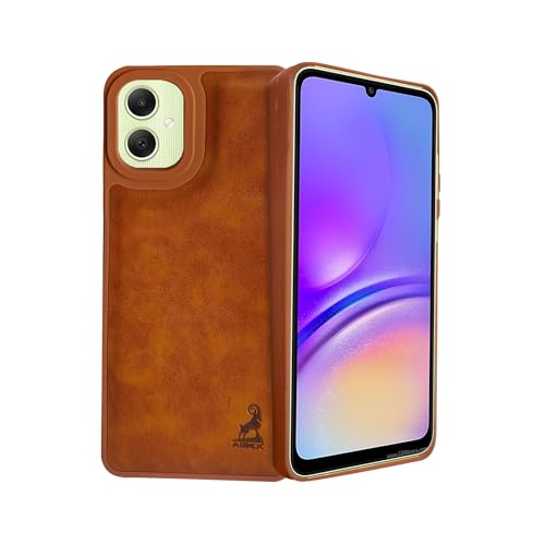 Image of AIBEX Shield Compatible with Samsung Galaxy A05 / Samsung Galaxy F05 / Samsung Galaxy M05 Back Cover | Flexible Vegan Leather | Full Camera Protection | Raised Edges | Super Soft-Touch | Bumper Case
