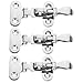 Uonlytech 3pcs Lock Hasp for Marine Boat Window Catch Fasteners Accessories Marine Latches for Boats Cupboard Entry Door Catch Cabinet Door Clasp Hasp for Clip Stainless Steel Heavy