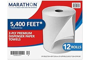 Marathon Paper Towel Rolls: 12-Count (450 ft.)