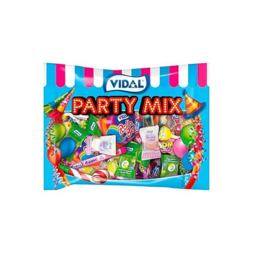 Vidal Golosinas. Surtido de Golosinas Party Mix. Bolsa de 400 gr