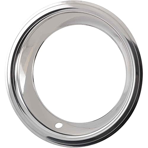 JEGS Stainless Steel Trim Ring | Fits JEGS 15” x 7” Rally Wheels | 1 Per Package
