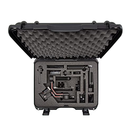 NANUK 930 Waterproof Hard Case with Foam Insert for DJI RS 3/RS 3 Pro Combo, Black