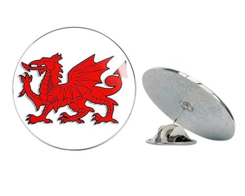 Wales RED Dragon Shaped (UK Welsh Logo) Metal 0.75
