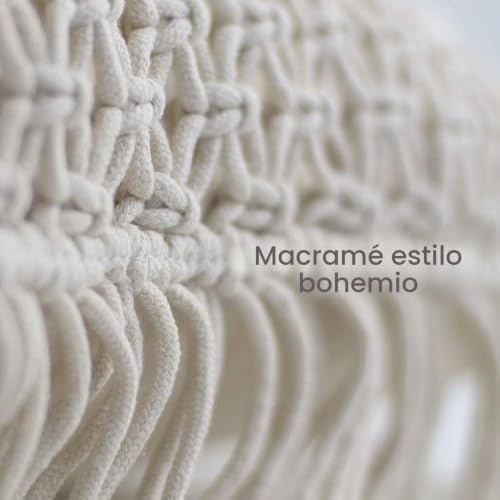 Funda de cojín decorativa de cuerda de algodón de 45x45cm para cama y sofá 4