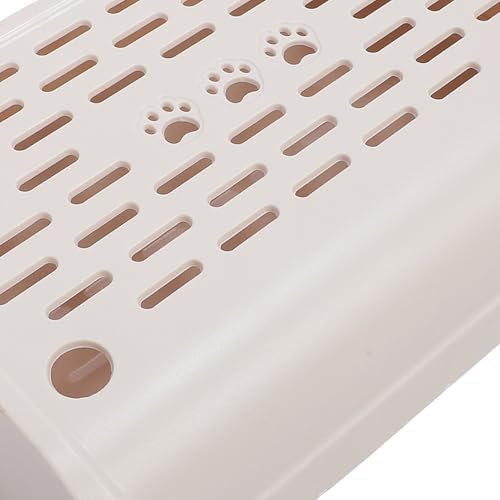 Arenero para Gatos de Acero Inoxidable Extra Grande con Lados Altos miniatura 4