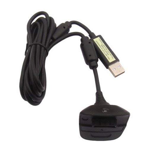 OSTENT 2 in 1 USB Play Charger Cable for Microsoft Xbox 360 Wireless Controller