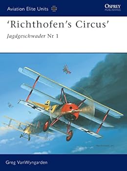 Paperback ‘Richthofen’s Circus’: Jagdgeschwader Nr 1 (Aviation Elite Units, 16) Book