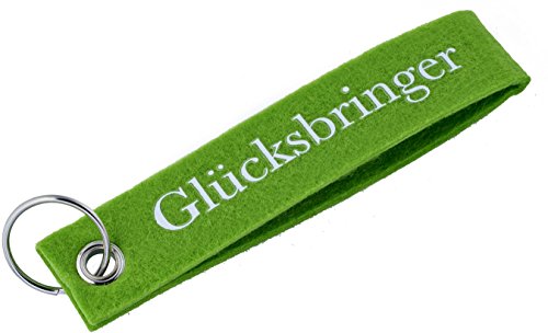 Trendiger Filz Schlüsselanhänger (Glücksbringer)