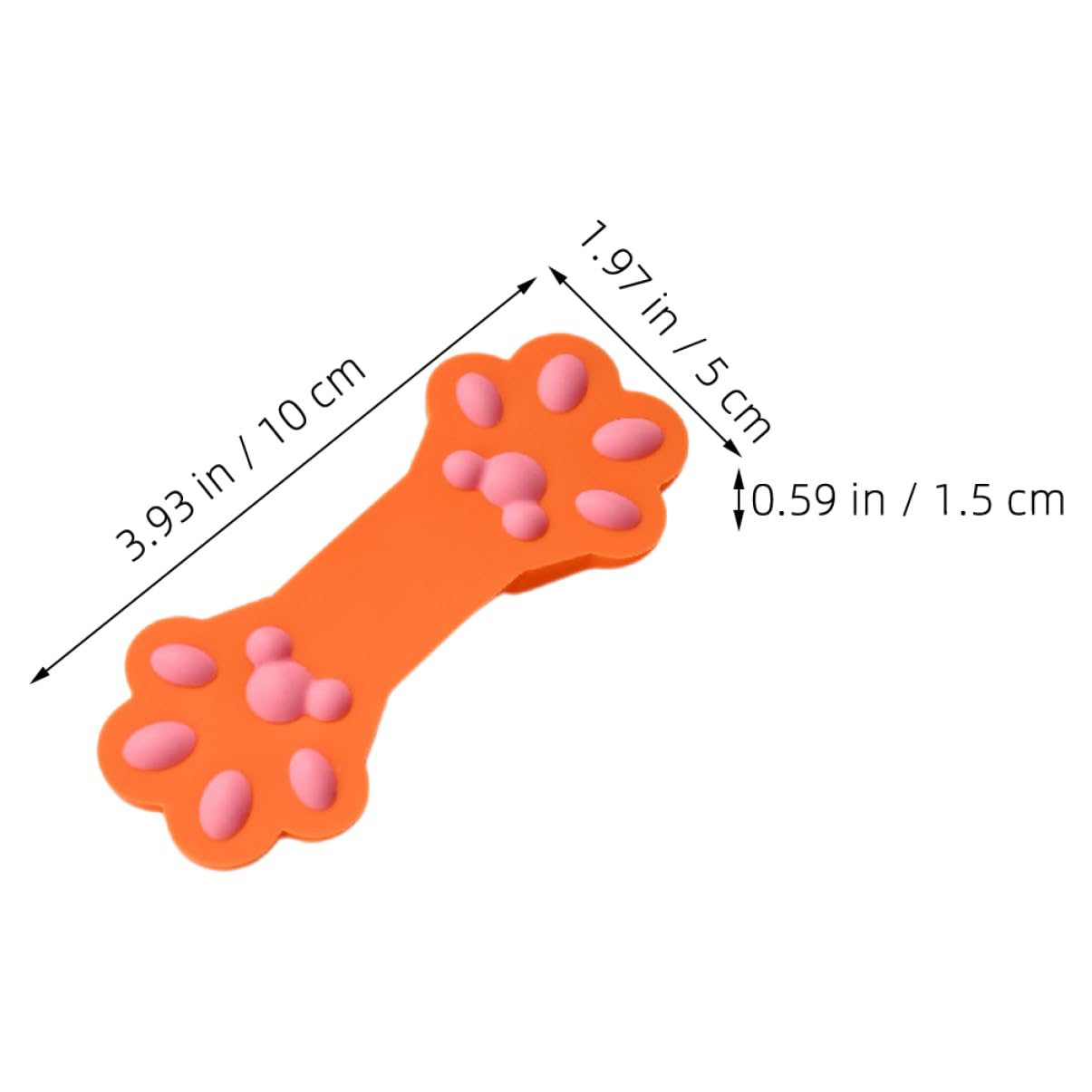 MAGICLULU 8pièces Clips Alimentaires Silicone Forme De De Chat Pince à Snacks Et De Scellage pour Aliments Accessoires pour Cuisine