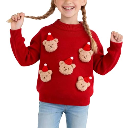 Pull moche Noel pour fille, le cadeau parfait pour l'hiver