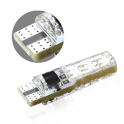 6 pack 194 T10 LED Bulb RGB con Control Remoto miniatura 6