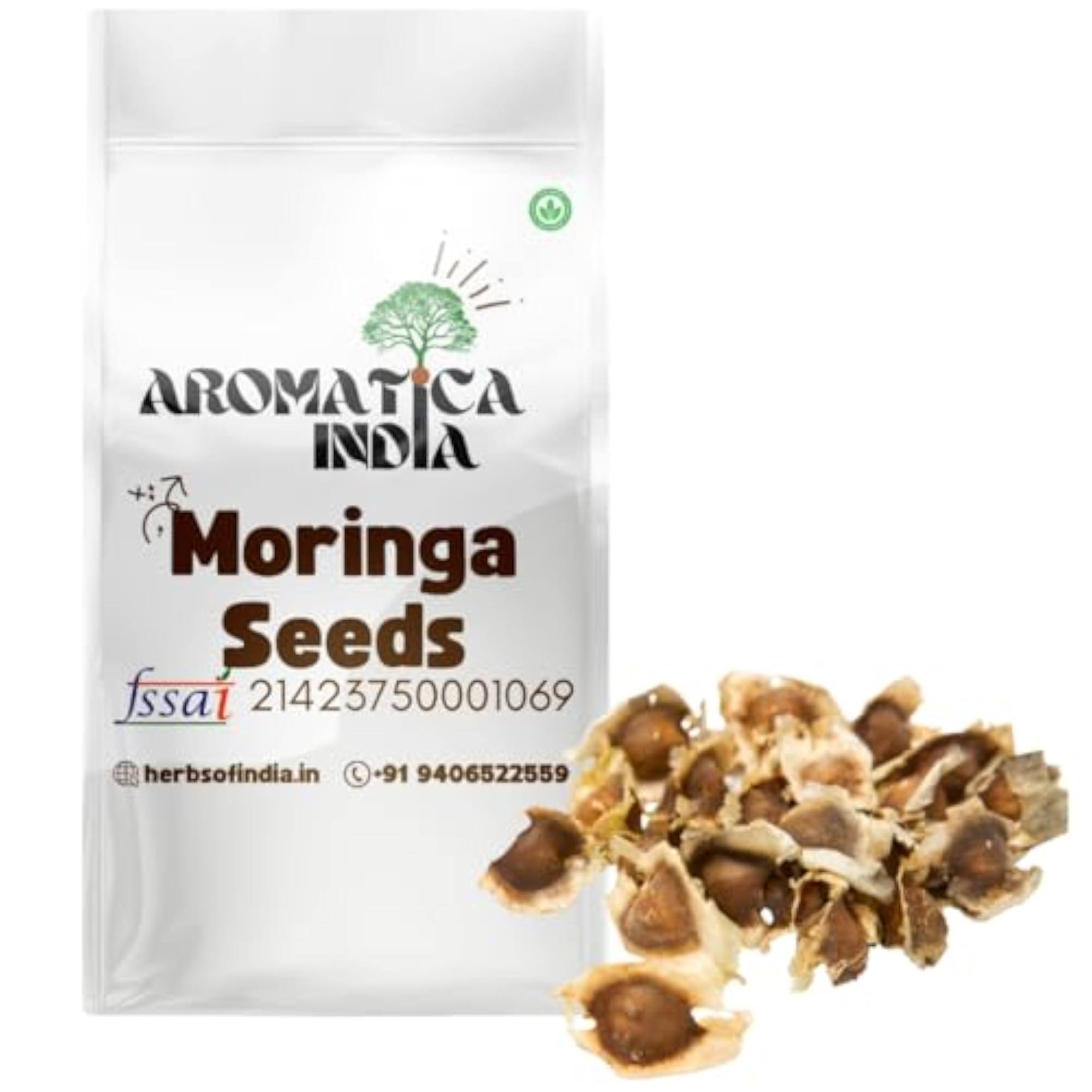 Moringa Seeds Oleifera for Health Wellness 50G