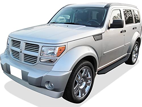 Estribos Running Boards APS para Dodge Nitro 2007-2012 miniatura 6
