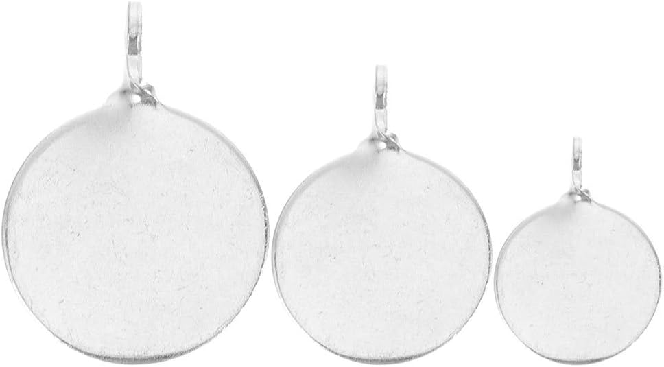 Sosoport 3pcs Stainless Steel Game Training Targets for Gong Hanging Kit Targets Metal Hooting Practice Tool Training Tool High Strength Manganese Steel
