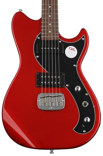 G&L TFAL-CAR-R – Guitare electrique – tribute fallout candy apple red - Les Beatles, Paul McCartney, John Lennon, RIngo Starr, George Harrison G&L TFAL-CAR-R - Guitare electrique – tribute fallout candy apple red