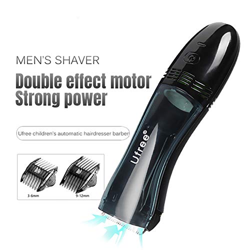 Professionnel Puissance électrique Tondeuses Automatique Aspiration des cheveux Et Tondeuses à cheveux Deux moteurs Pour Les enfants Tondeuse à cheveux