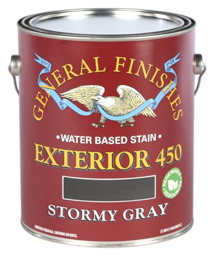 General Finishes Exterior 450 Water Based Wood Stain, 1...