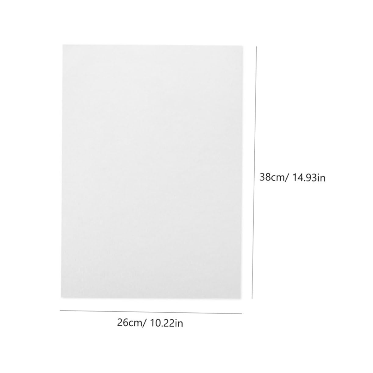 Aquarellpapier 160g, 8k, 100 Blatt, Weißes Künstlerpapier | Grobe Struktur, 2 Stück-packung, für Malerei mit Wasserfarben, Stabiles Papier für Vielseitige Techniken