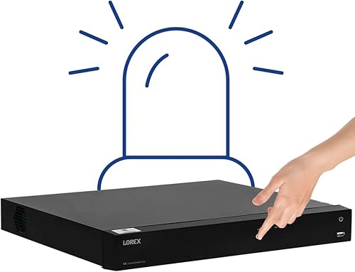 Miniatura 3 de Lorex Sistema NVR de 3 TB con capacidad para cámara 4K 16 (Wifi cableadoFusion), capacidad de conectividad con cable + inalámbrica, visión remota,