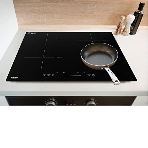 Cooktop de Indução Philco 4 queimadores PCT40P 220V, Preto