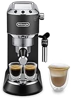 De'Longhi Dedica Style, Traditional Pump Espresso Machine, Coffee and Cappuccino Maker, EC685BK, Black