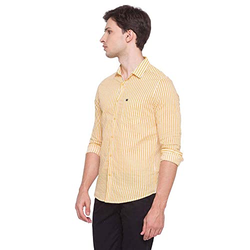 Image of Spykar Men's Checked Slim Fit Shirt