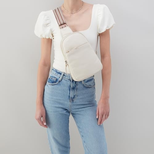 Image of HOBO Cass Leather Sling Bag for Women