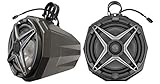SSV Works WP Series Add-on 8' Speaker Pods with Plug & Play Harness (1.75' Clamps)