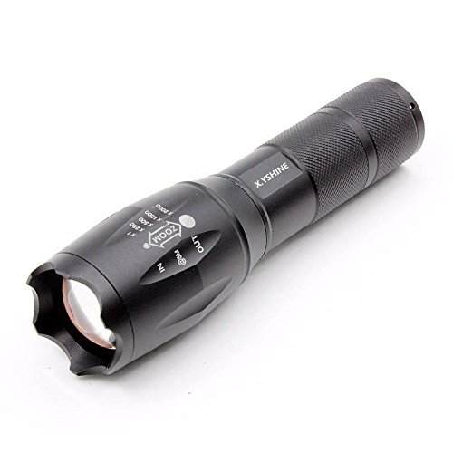 X.YShine IR Flashlight OSRAM 850nm Infrared Light Night Flashlight for Night Vision Device Camera Monitor Fill Light with 18650 Battery & ChargerÂ Included (The Light is Invisible to Human Eyes.)