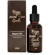 Beard Growth Oil – Deep Conditioning & Nourishing Beard Care – Hydrating Beard Oil for Healthy Gr...