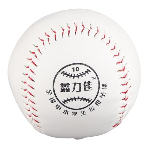 Jwthee Soft Filling Practice Baseballs, Sports Team Baseball Balls Hand Sewing Softball for League Play, Pitching, Hitting, Batting, Fielding, Autograph, Gifts