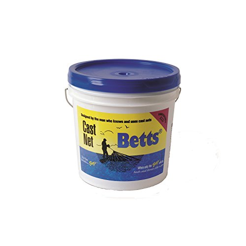 3110577 Betts Mullet Cast Net 10' 1" Mesh Bucket