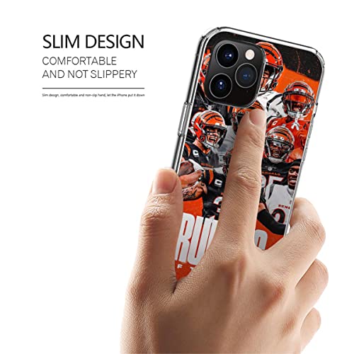Phone Case Joe Pc Burrow Shockproof We Accessories Are Cover Rullers Compatible With Iphone 13 Pro Max 12 11Xxs Xr 8 7 6 6S Mini Plus Samsung Galaxy Note S9 S10 S20 S21 Ultra Plus, Transparent #TOP1