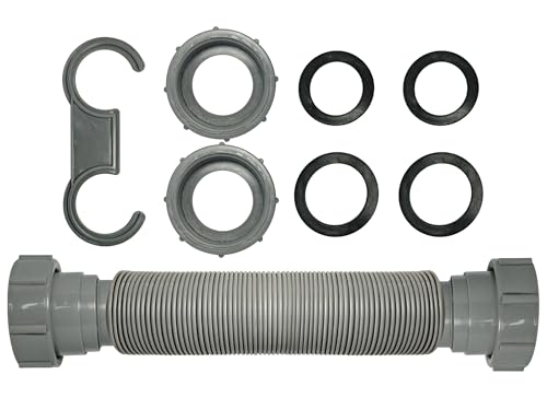 Manguera flexible para desagüe de fregadero 11-31 pulg miniatura 4