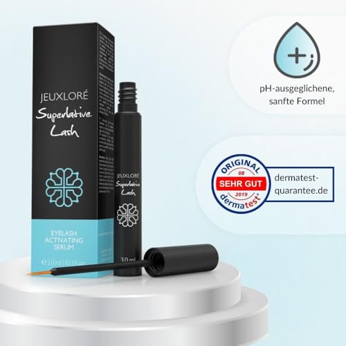 8. Bild von Superlative Lash Wimpernserum & Augenbrauen Serum für besseres Wachstum von Wimpern & Brauen - Testsieger - 3 ml (Wimpernserum) 3 ml (1er Pack)
