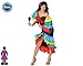 Atosa-26862 Disfraz Rumbera, multicolor, M-L (26862)