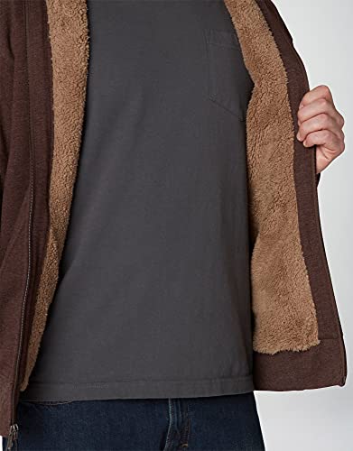 Dickies Men's Sherpa Lined Fleece Zip Hoodie4