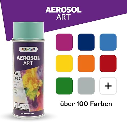 DUPLI-COLOR AEROSOL ART RAL 6027 Lichtgrün glänzend 400 ml - Sprühfarbe – Ansicht 5