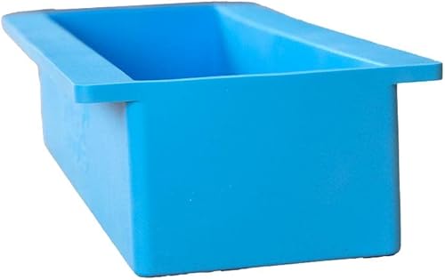 Miniatura 3 de MUDFLEXTOOLS Sartén flexible Ez Clean de 10.5 pulgadas para paneles de yeso, silicona suave, agarre apretable, se estira, antiadherente, a prueba de