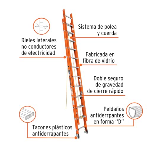 La Mejor review de Escalera de 7 metros que puedes comprar esta semana. 23 Imagen adicional