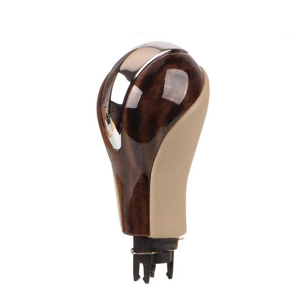 SXQPOCAR Gear Shift Knob for Infiniti FX35 FX37 FX50 for EX25 EX35 for G25 G35 G37 for QX50 QX56 QX70 QX80 Gear Ball Head Shift Lever Head(Beige)