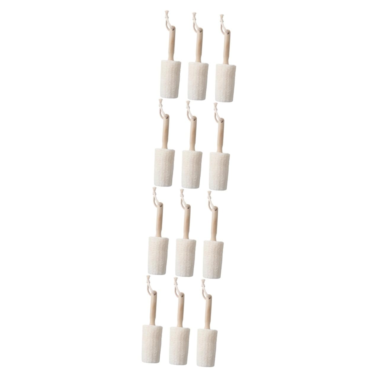 Ciieeo 4 Juegos Cepillo De Limpieza De Lufa Cepillo De Madera para Tazas Cepillo para Limpiar Sartenes Cepillo para Vasos Cepillo De Cocina para Biberones Cepillo Limpio 3 Piezas * 4