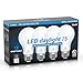 Great Eagle A19 Led Bulbs 75 Watt Equivalent - UL Listed - 5000K Daylight 75 Watt Led Light Bulbs - Non Dimmable - Standard Replacement (4 Pack)