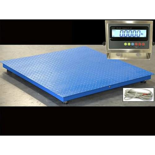 Báscula industrial de piso 48" x 48" SellEton 2500 lbs