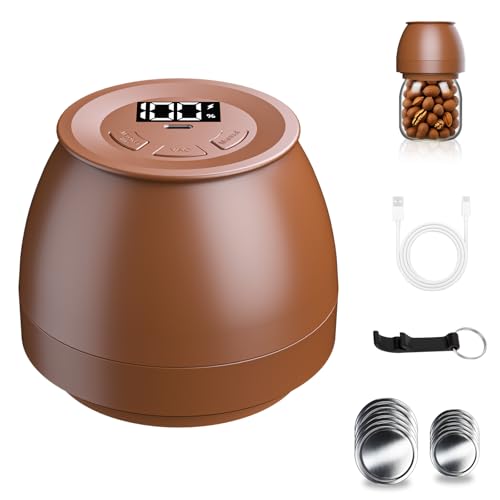 VUEBEE Electric Mason Jar Vacuum Sealer for Regular Mouth and