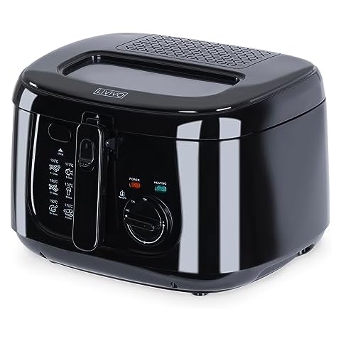 LIVIVO 2.5L Non-Stick Deep Fryer Cover
