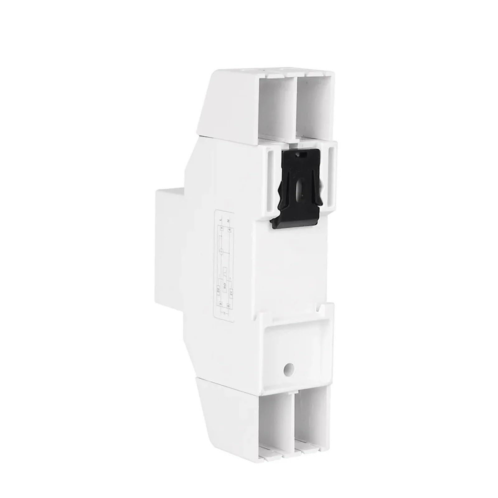 Contatore di energia su Guida DIN monofase a 2 Fili Elettrico con retroilluminazione CA 230 V 5-80 A